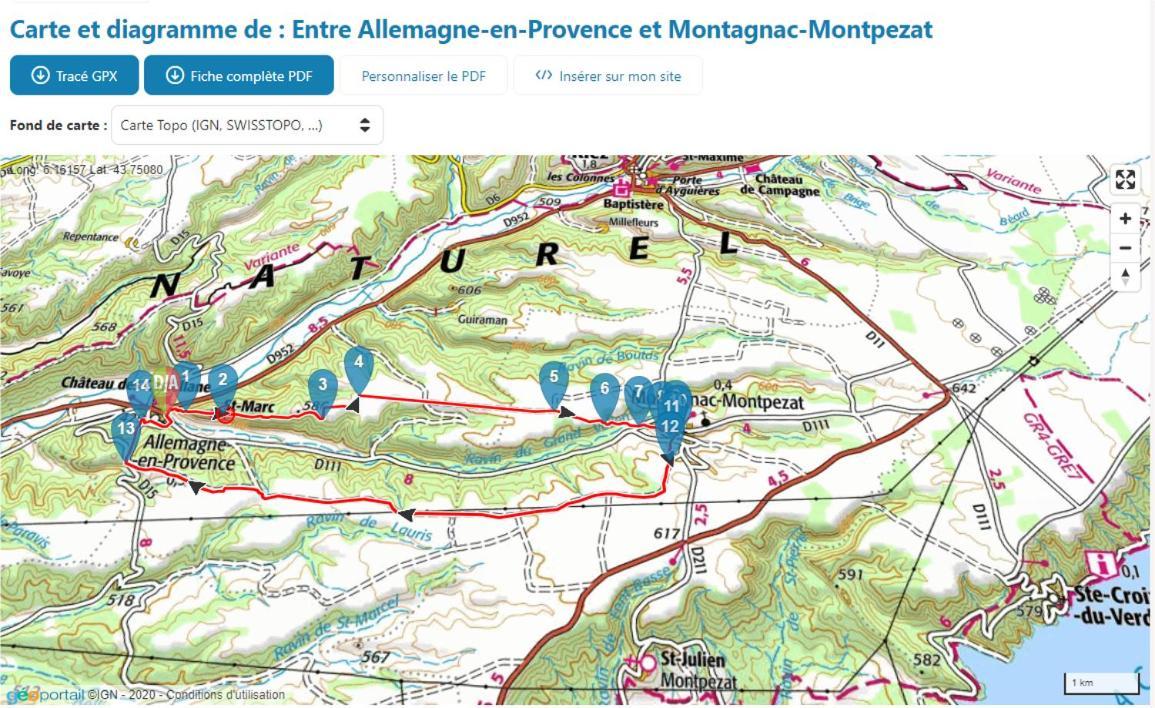 Gite Avec Terrasse Privee Proche Des Gorges Du Verdon Allemagne-en-Provence Buitenkant foto